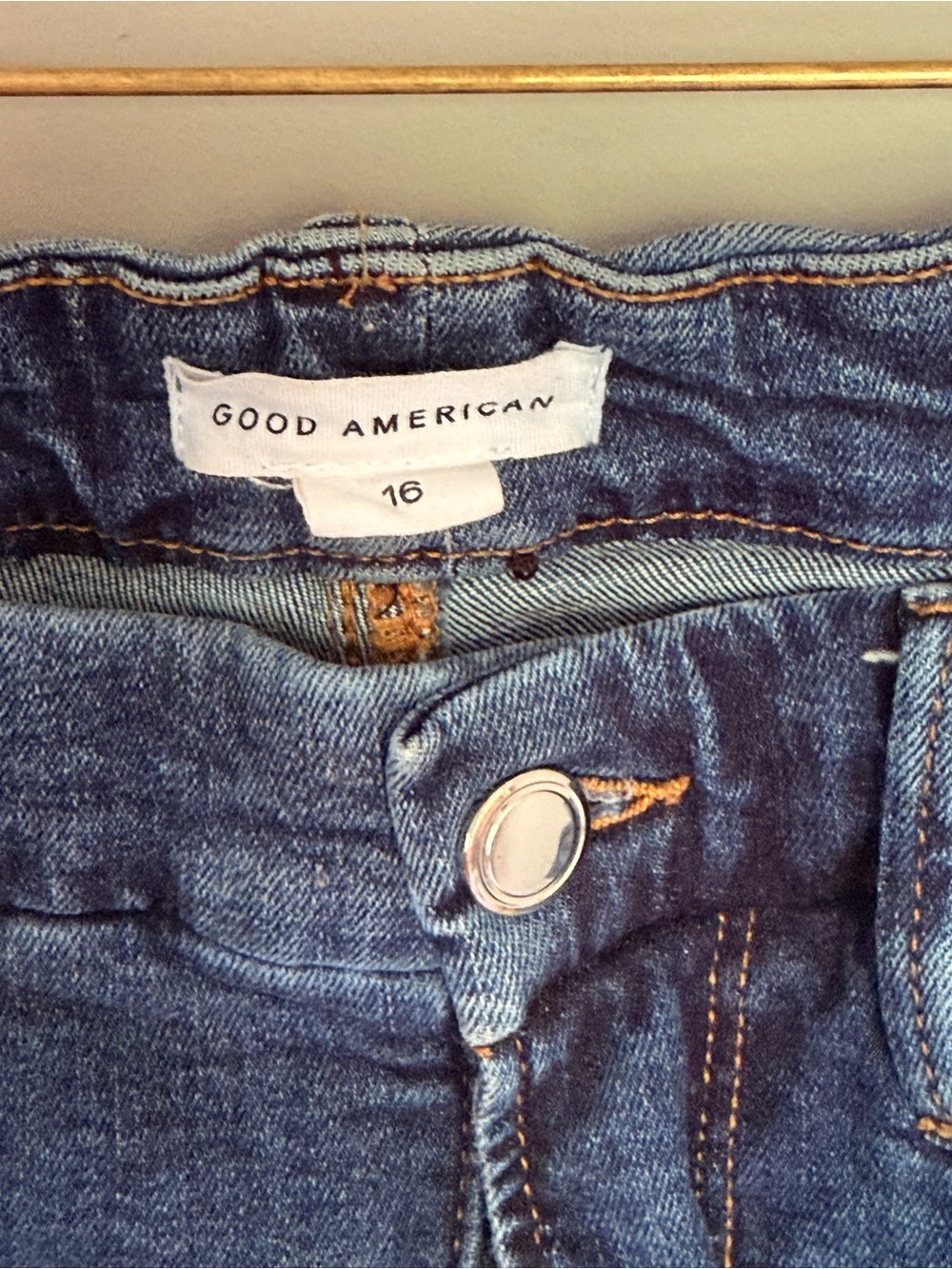 Good American Good Flare High Waist Bootcut Jeans size 16W